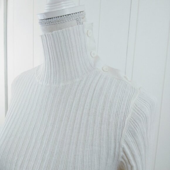 NWT turtleneck ribbed long sweater - Picture 3 of 6